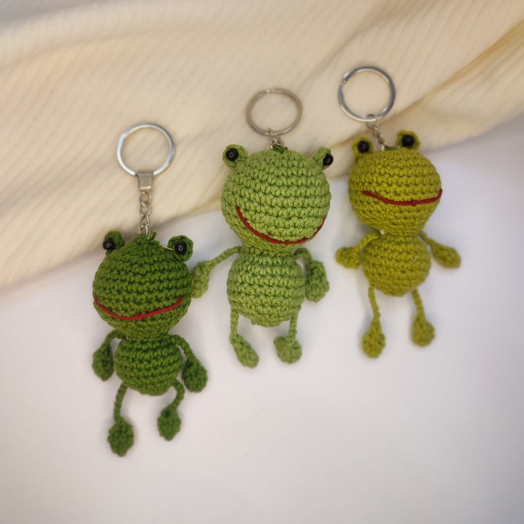 Ключодържател Плетена жабка