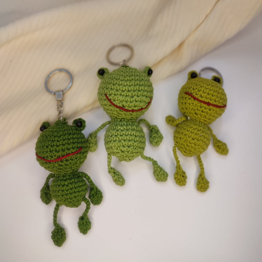Ключодържател Плетена жабка